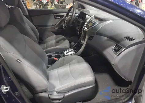 2012 Hyundai Elantra Gls from USA, damaged, VIN 5NPDH4AE1CH148211